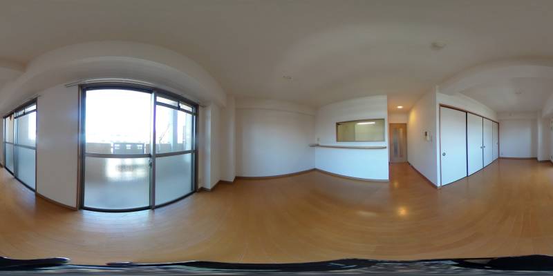 パノラマ画像リビング