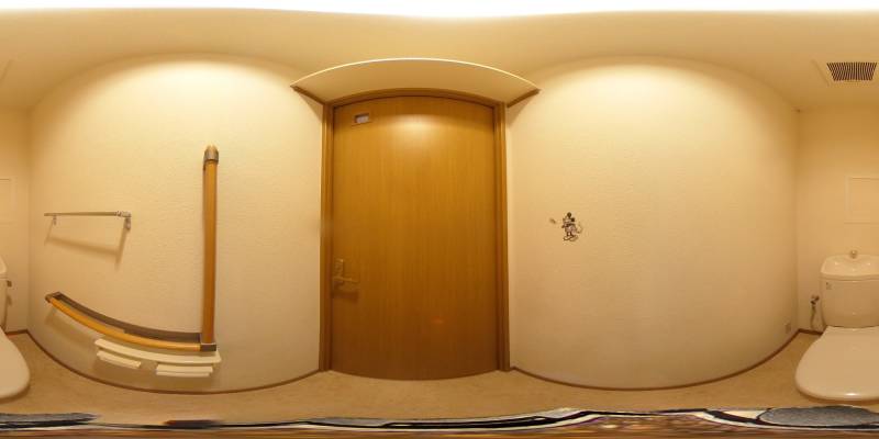 パノラマ画像トイレ