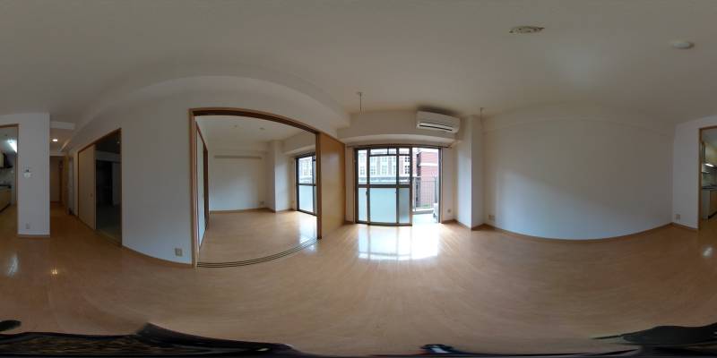 パノラマ画像洋室