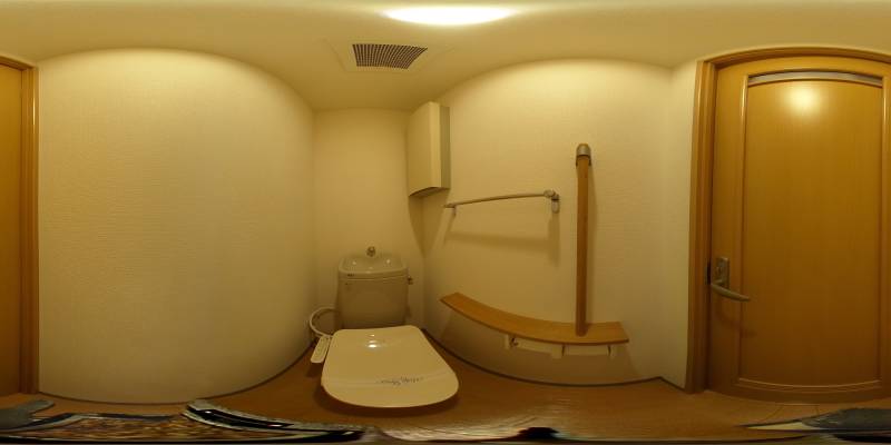 パノラマ画像トイレ