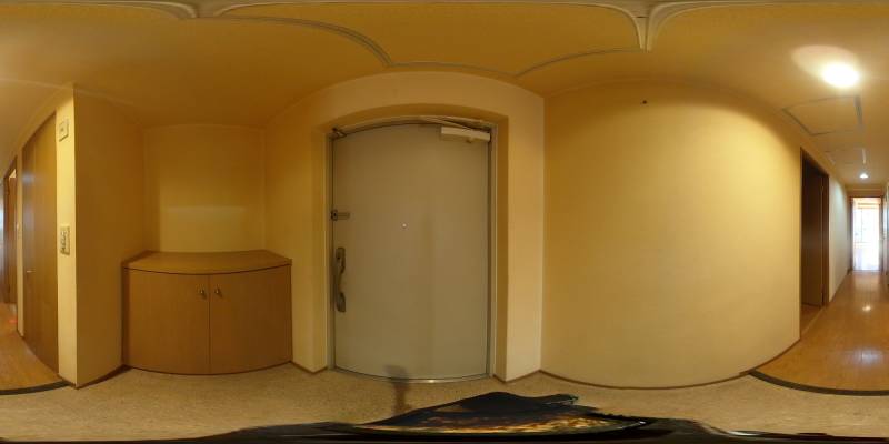 パノラマ画像玄関