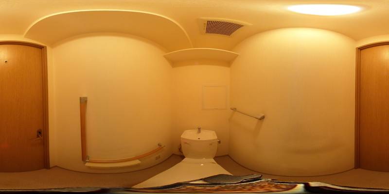 パノラマ画像トイレ