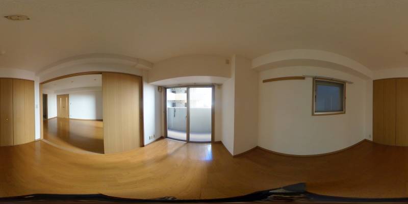 パノラマ画像洋室