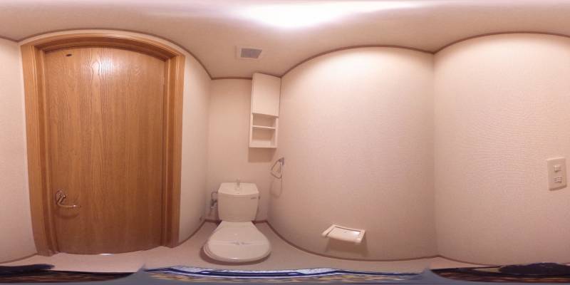 パノラマ画像トイレ