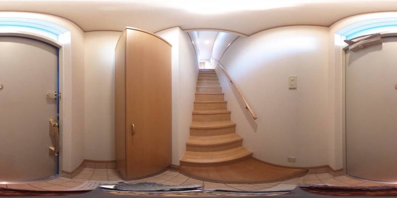 パノラマ画像玄関