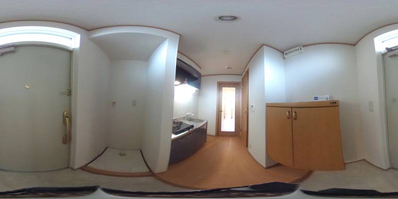 パノラマ画像玄関