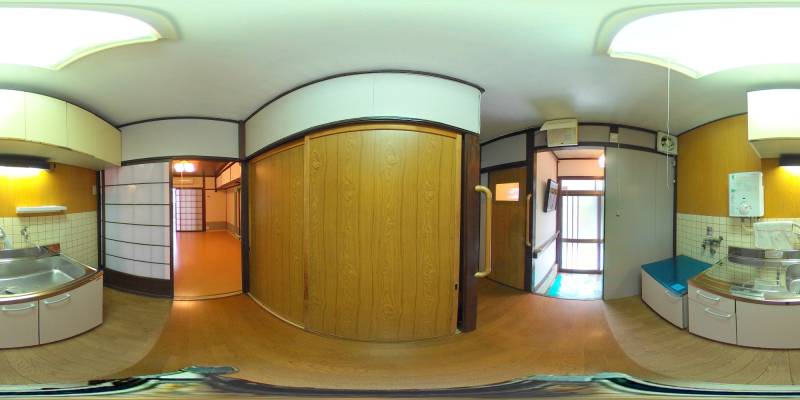 パノラマ画像キッチン