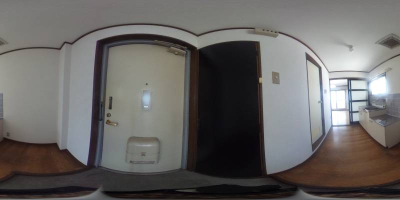 パノラマ画像玄関