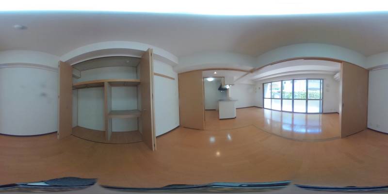 パノラマ画像洋室