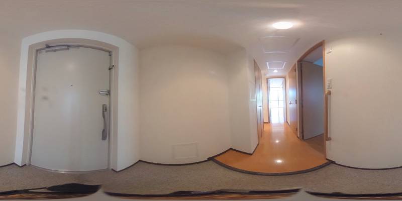 パノラマ画像玄関