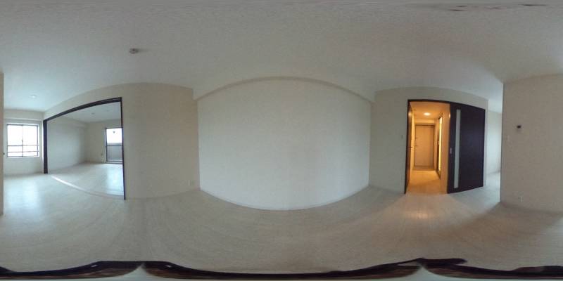 パノラマ画像リビング