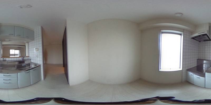 パノラマ画像キッチン