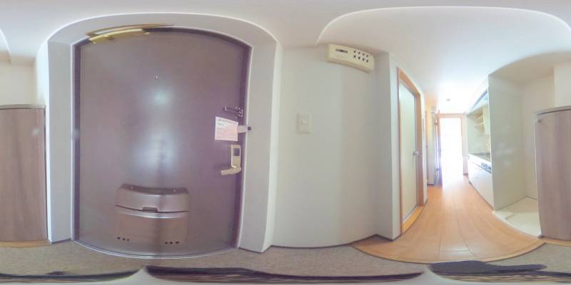 パノラマ画像玄関