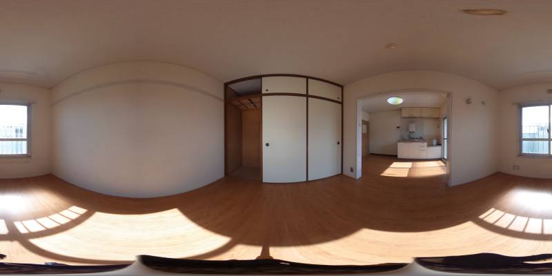 パノラマ画像リビング