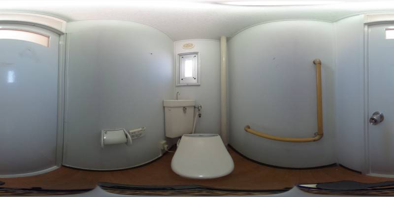 パノラマ画像トイレ