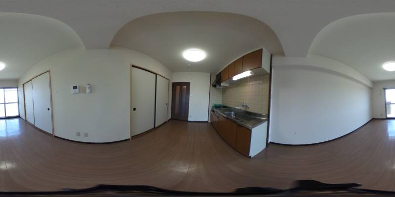 パノラマ画像リビング