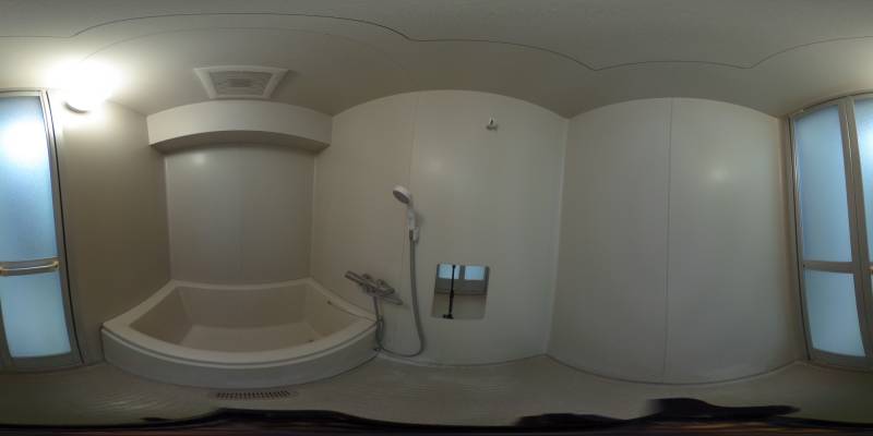 パノラマ画像バスルーム