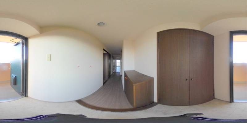 パノラマ画像玄関