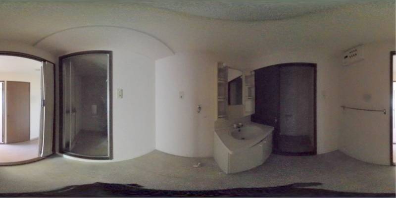 パノラマ画像洗面所