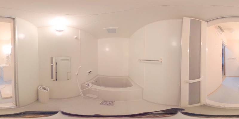 パノラマ画像バスルーム