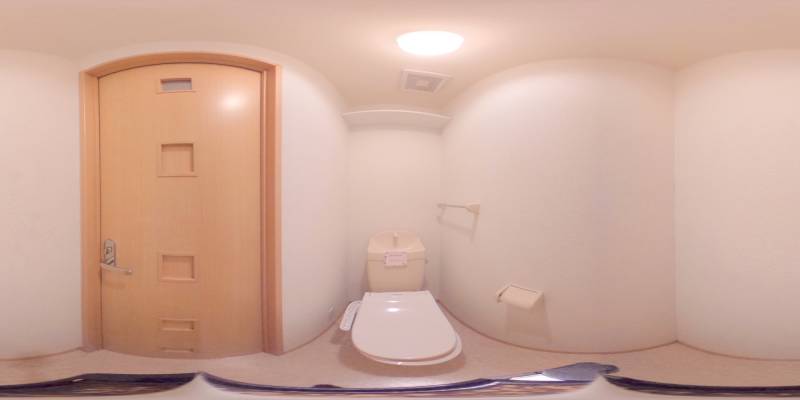 パノラマ画像トイレ