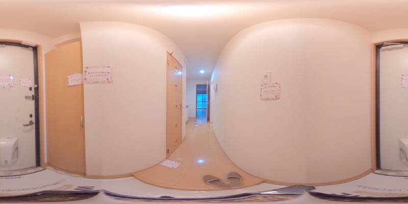 パノラマ画像玄関