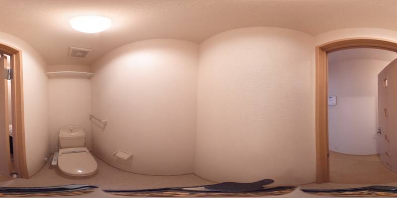 パノラマ画像トイレ