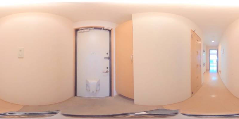 パノラマ画像玄関