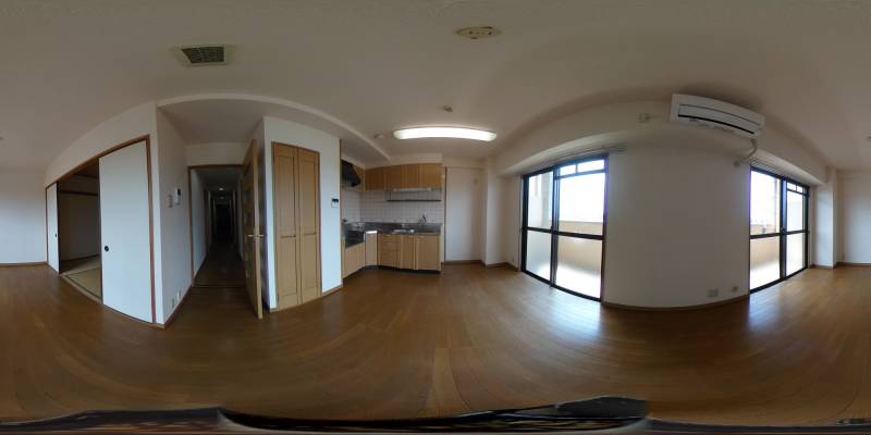 パノラマ画像洋室