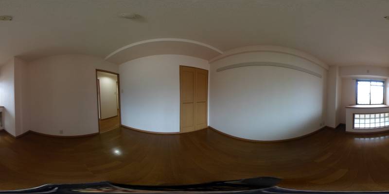 パノラマ画像洋室