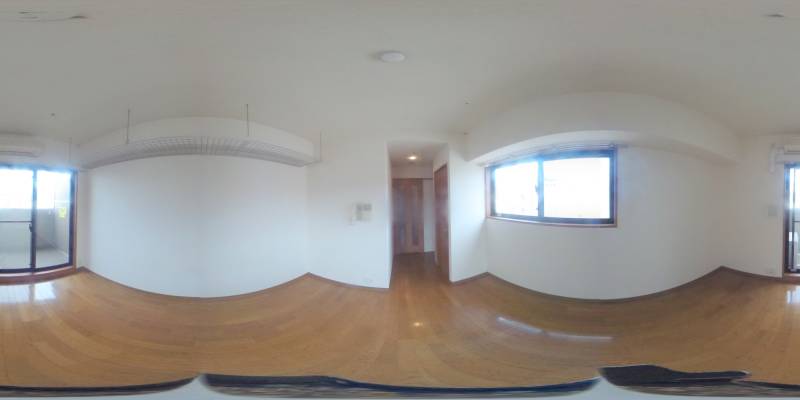 パノラマ画像洋室