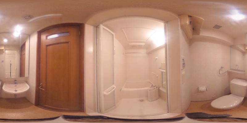 パノラマ画像洗面所