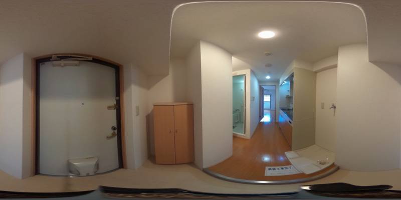 パノラマ画像玄関