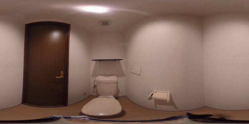 パノラマ画像トイレ