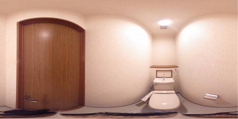 パノラマ画像トイレ