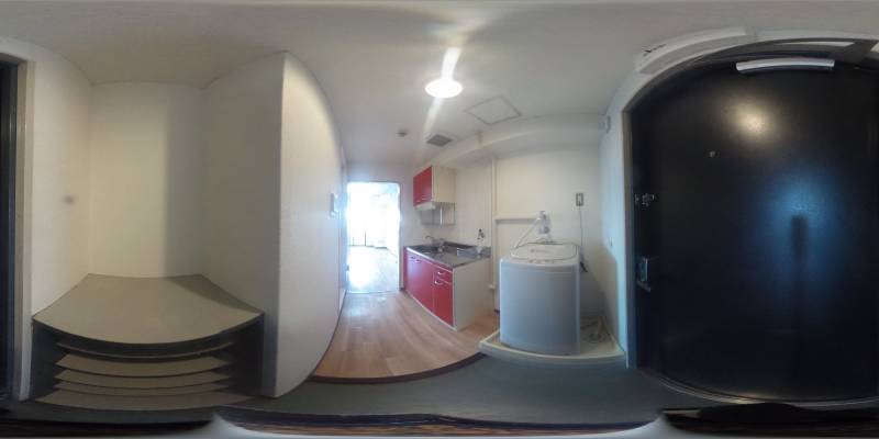 パノラマ画像玄関