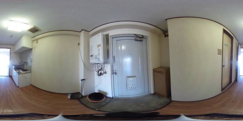 パノラマ画像玄関