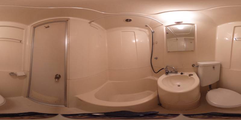 パノラマ画像バスルーム