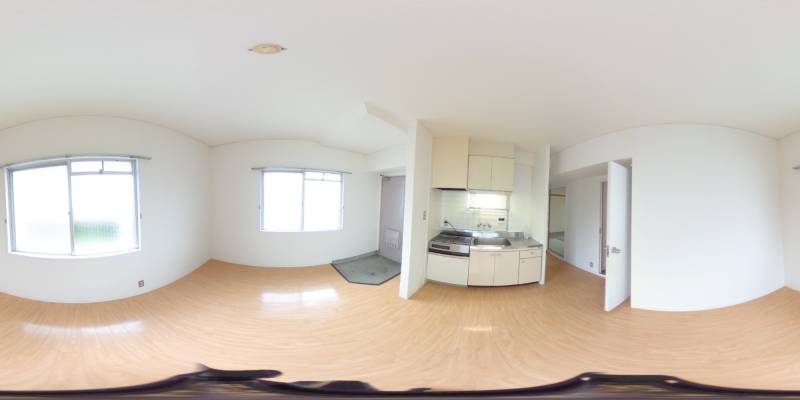 パノラマ画像リビング