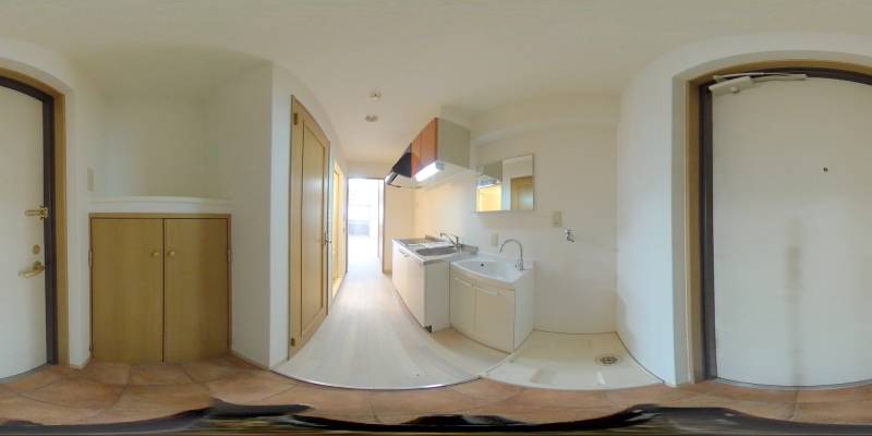 パノラマ画像洋室