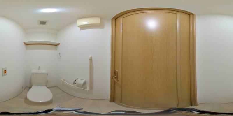 パノラマ画像トイレ