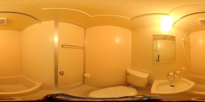 パノラマ画像バスルーム