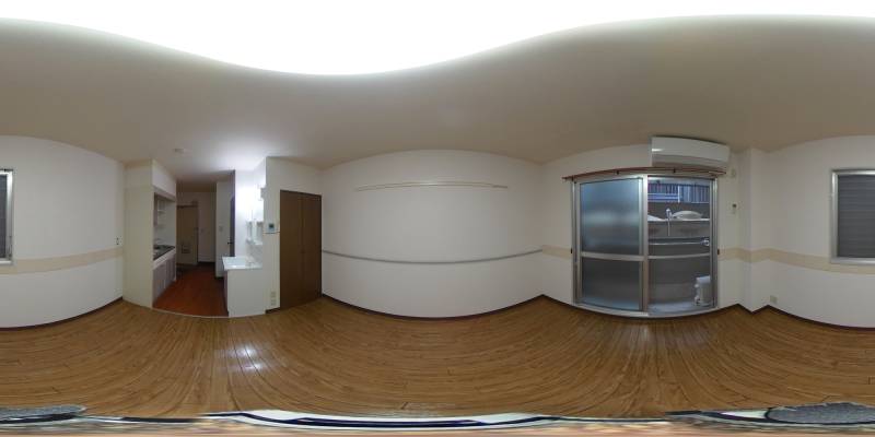 パノラマ画像洋室