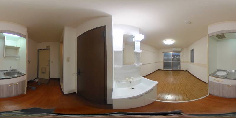 パノラマ画像洗面所