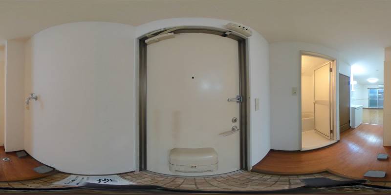 パノラマ画像玄関