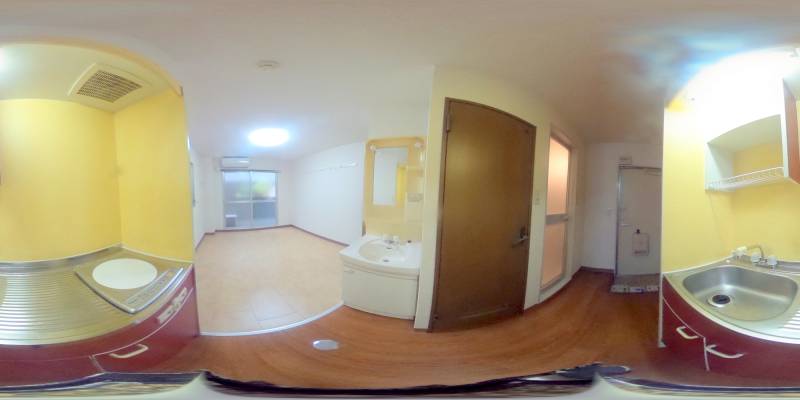 パノラマ画像キッチン