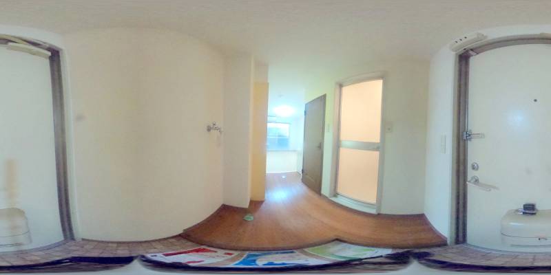 パノラマ画像玄関