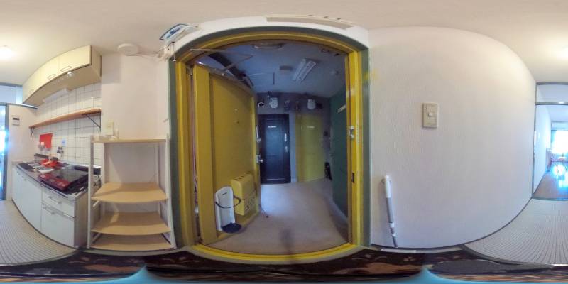 パノラマ画像玄関