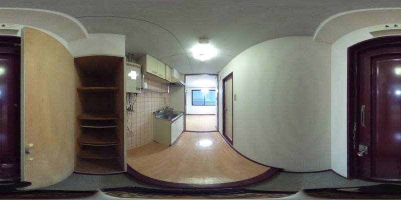 パノラマ画像玄関