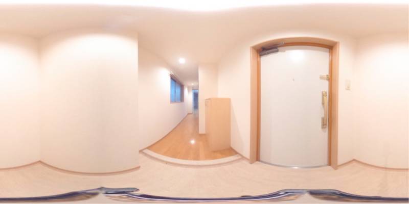 パノラマ画像玄関